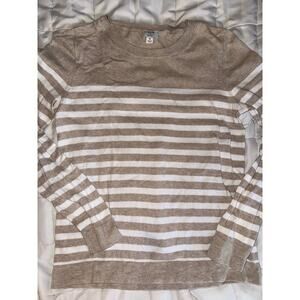JCREW “TEDDIE” stripe sweater size M medium